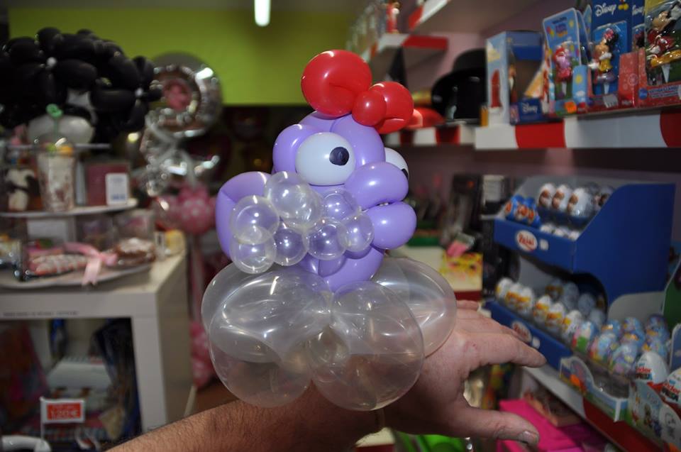 El Mag Pep globos en forma de animalitos